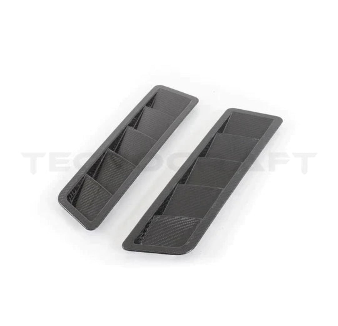 TECNOCRAFT DRY CARBON FIBER UNIVERSAL HOOD VENTS - NARROW