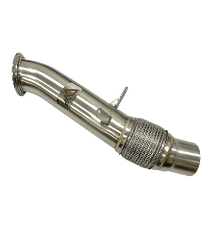MAD BMW N55 535 F10 F11 F07/640 F12 F13/740 F01 F02/X5/X6 2014+ EWG Catless Downpipe