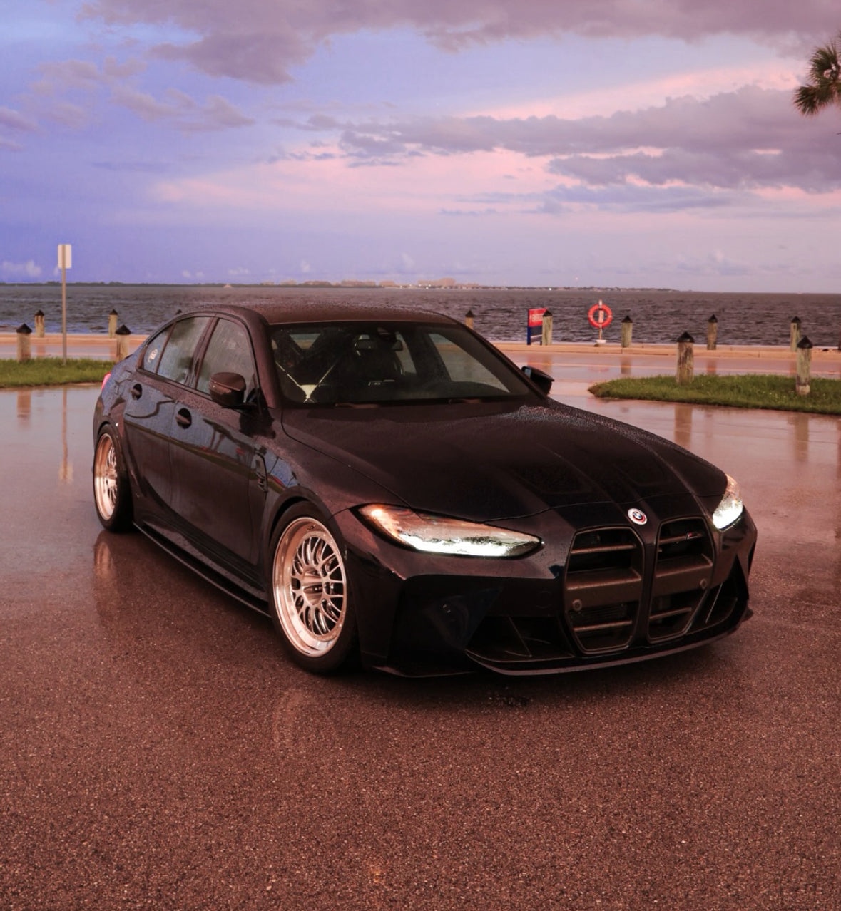 G8x M3/M4 V2 Carbon Fiber Side Skirt Extensions