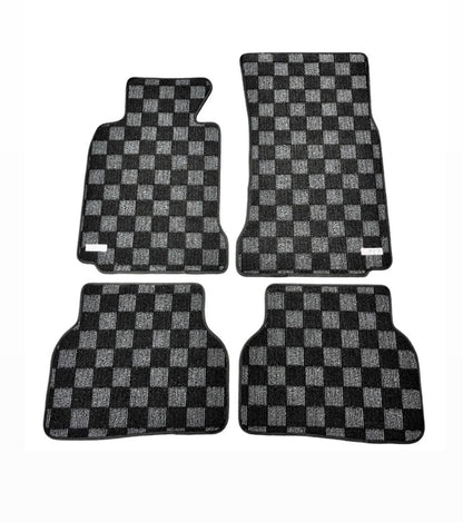 P2M BMW E39 1995-04 5-Series Sedan Race Floor Mats : Dark Grey (Front/Rear)