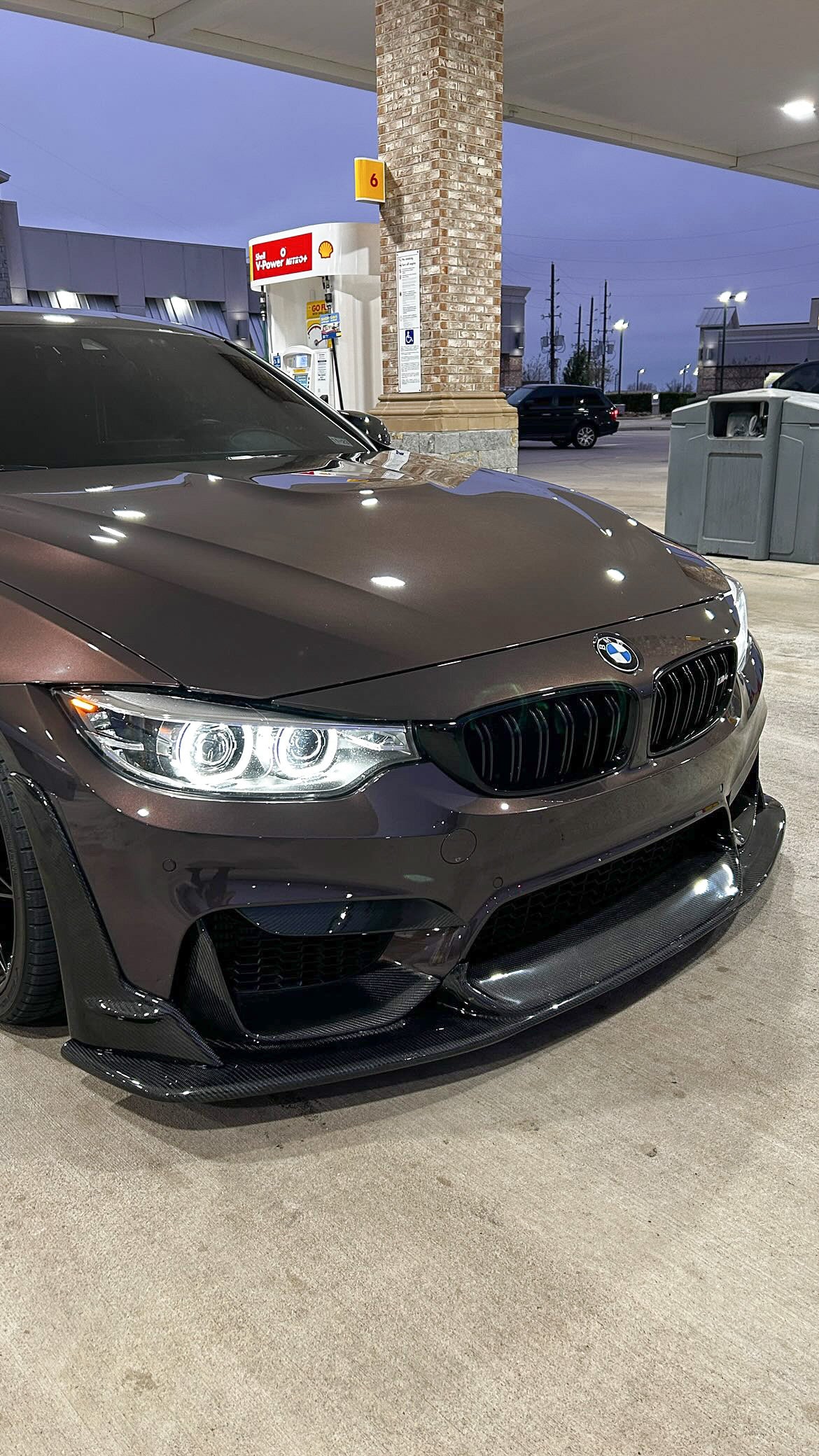 F8x M3/M4 Laptorr Style Carbon Fiber Front Lip