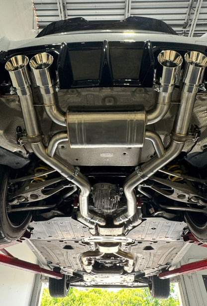 MAD BMW M2 G87 S58 Axle Back Exhaust