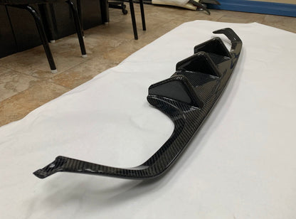 F8x M3/M4 Big Fin Performance Carbon Fiber Rear Diffuser