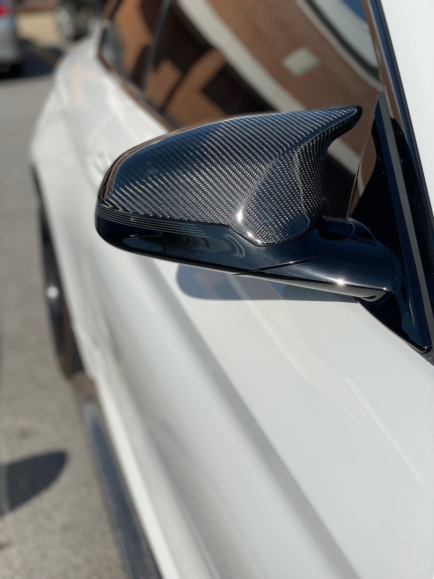 F8x M2/M3/M4 Carbon Fiber Mirror Caps