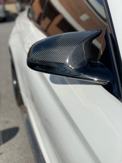 F8x M2/M3/M4 Carbon Fiber Mirror Caps