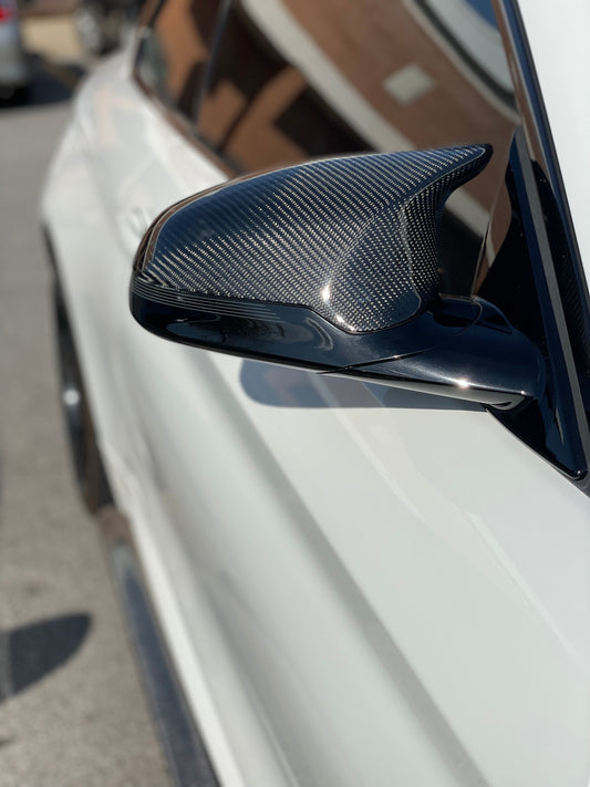 F8x M2/M3/M4 Carbon Fiber Mirror Caps