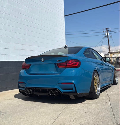 F8x M3/M4 2 Piece Carbon Fiber Diffuser