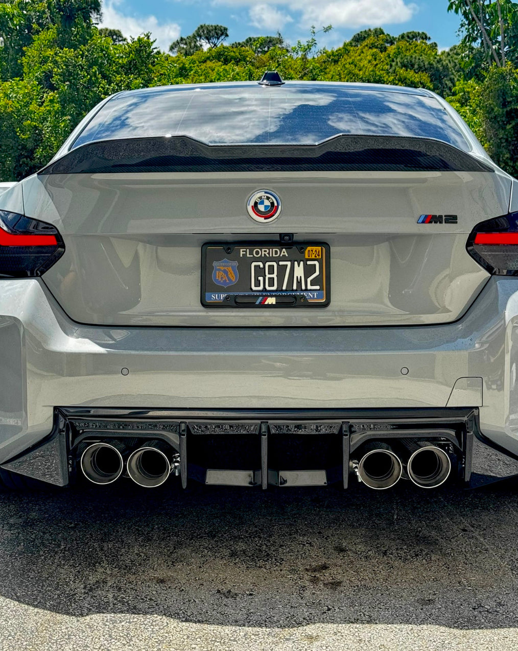 MAD BMW M2 G87 S58 Axle Back Exhaust