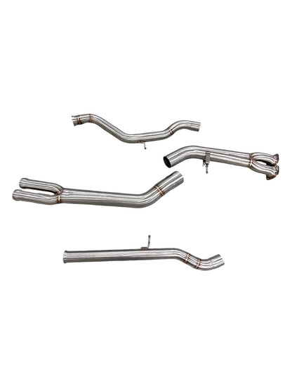 MAD BMW F8x M3 M4 S55 Single Midpipe (Brace Included)