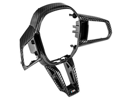 AutoTecknic Carbon Fiber Steering Wheel Trim - G45 X3 M-Sport