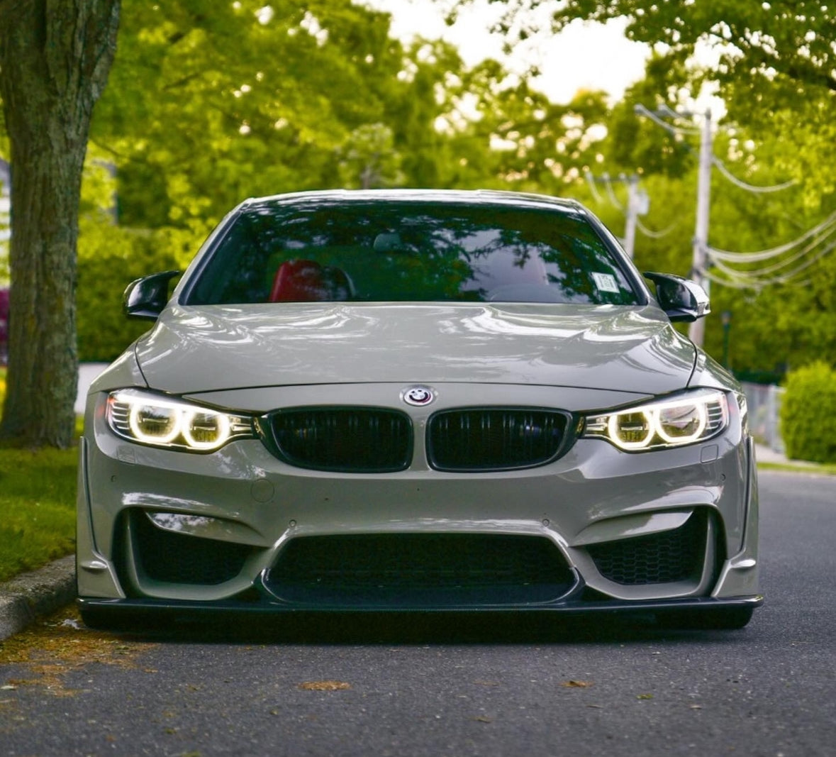 F8x M3/M4 Laptorr Style Carbon Fiber Front Lip