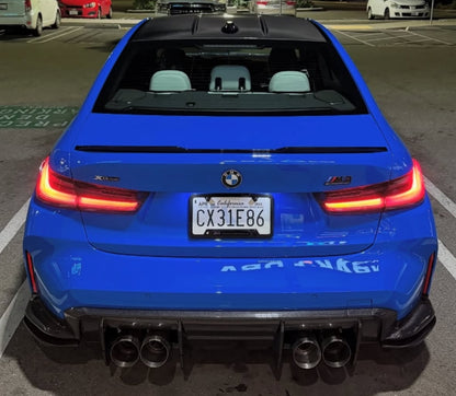 G8x M3/M4 7 Piece Carbon Fiber Diffuser