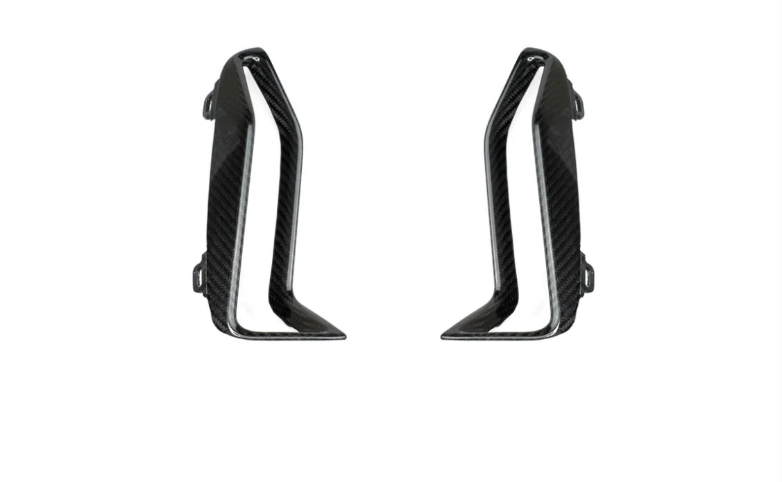 AutoTecknic Dry Carbon Front Bumper Grille Trim Set (G20 M340i M-Sport Pre-LCI)