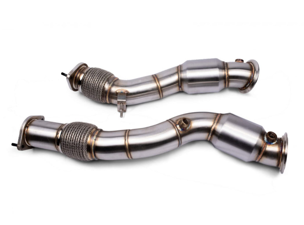 VRSF Catted Downpipes for 2019 – 2022 BMW X3M & X4M S58 F97 F98