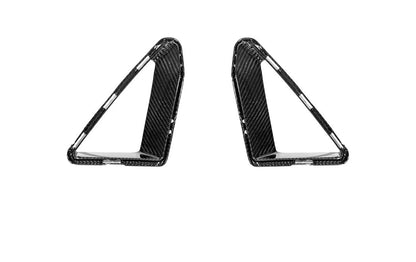 AutoTecknic Front Bumper Carbon Air Curtain Set - BMW G90/ G99 M5