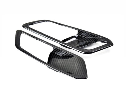 G8x M3/M4 AutoTecknic Dry Carbon Interior Door Handle Trim Set