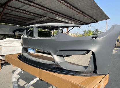 F8x M3/M4 JH Style Carbon Fiber Front Lip