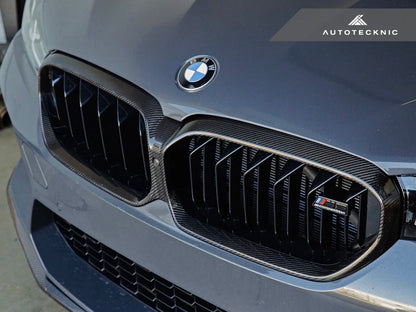 F90 M5 LCI AutoTecknic Replacement Dry Carbon Grille Surround