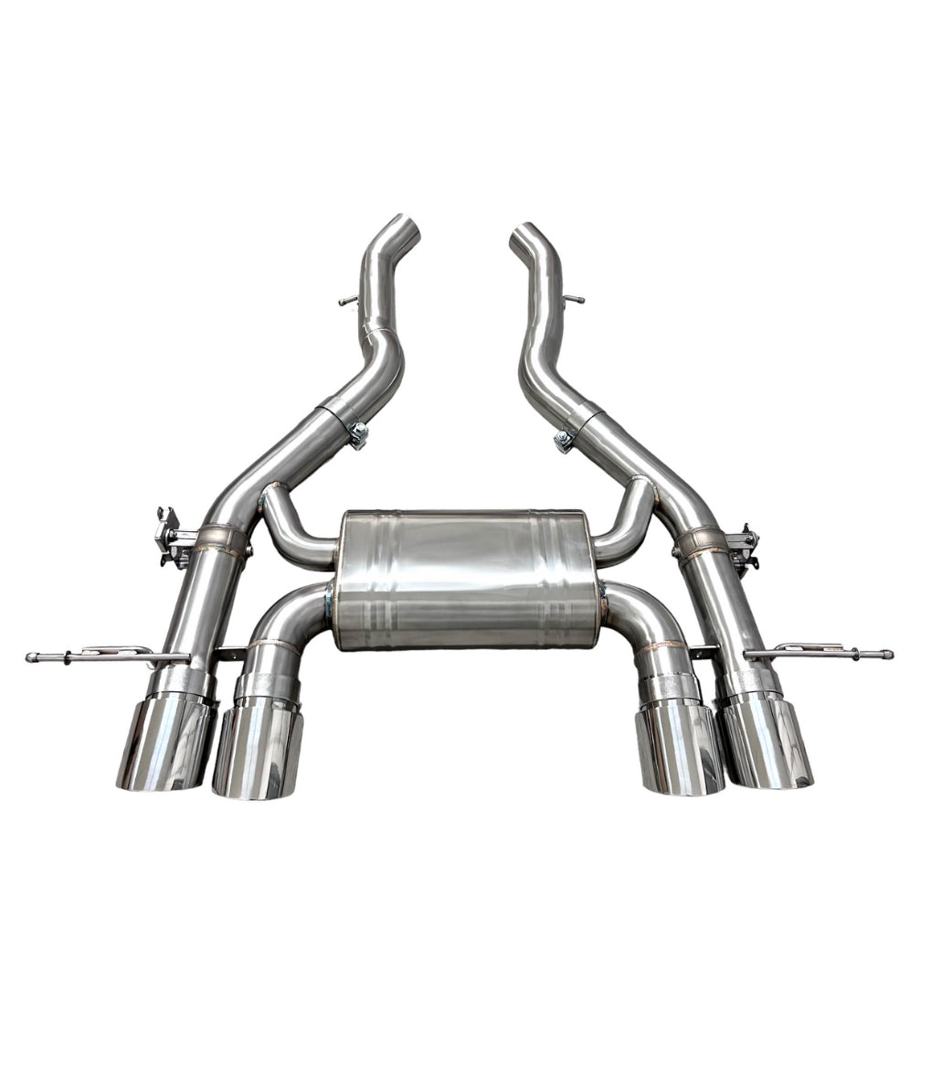 MAD BMW M2 G87 S58 Axle Back Exhaust