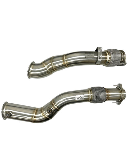 MAD BMW S58 3.5'' FATBOY X3M & X4M F97 F98 Downpipes