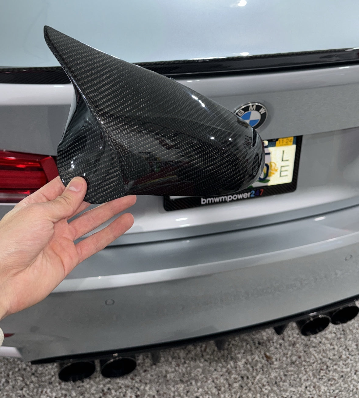 F8x M2/M3/M4 Carbon Fiber Mirror Caps