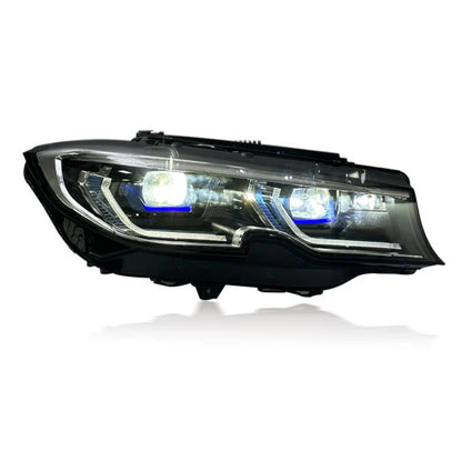 BMW G20 3 Series Laser Style LED Non-Laser Headlights White/Yellow (2019 - 2022)