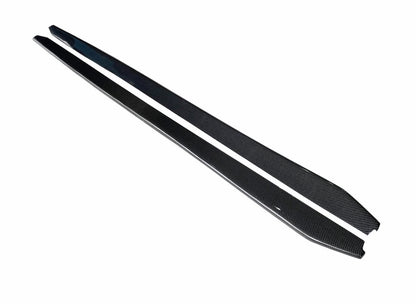 G80 M3 V1 Carbon Fiber Side Skirt Extensions