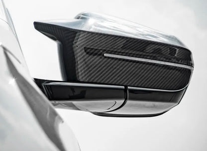 AutoTecknic M-Inspired Dry Carbon Mirror Cap Set - G45 X3