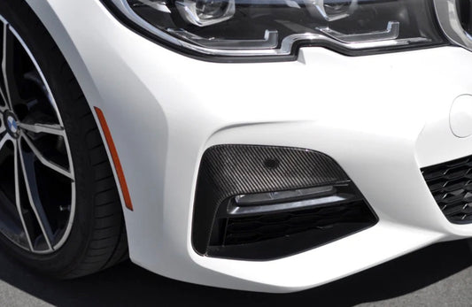 AutoTecknic Dry Carbon Front Bumper Trim - G20 330I M-Sport Pre-LCI