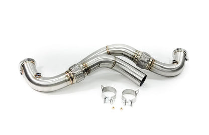 BMW G30 M550I / G1x M850i N63R 3" CATLESS DOWNPIPES