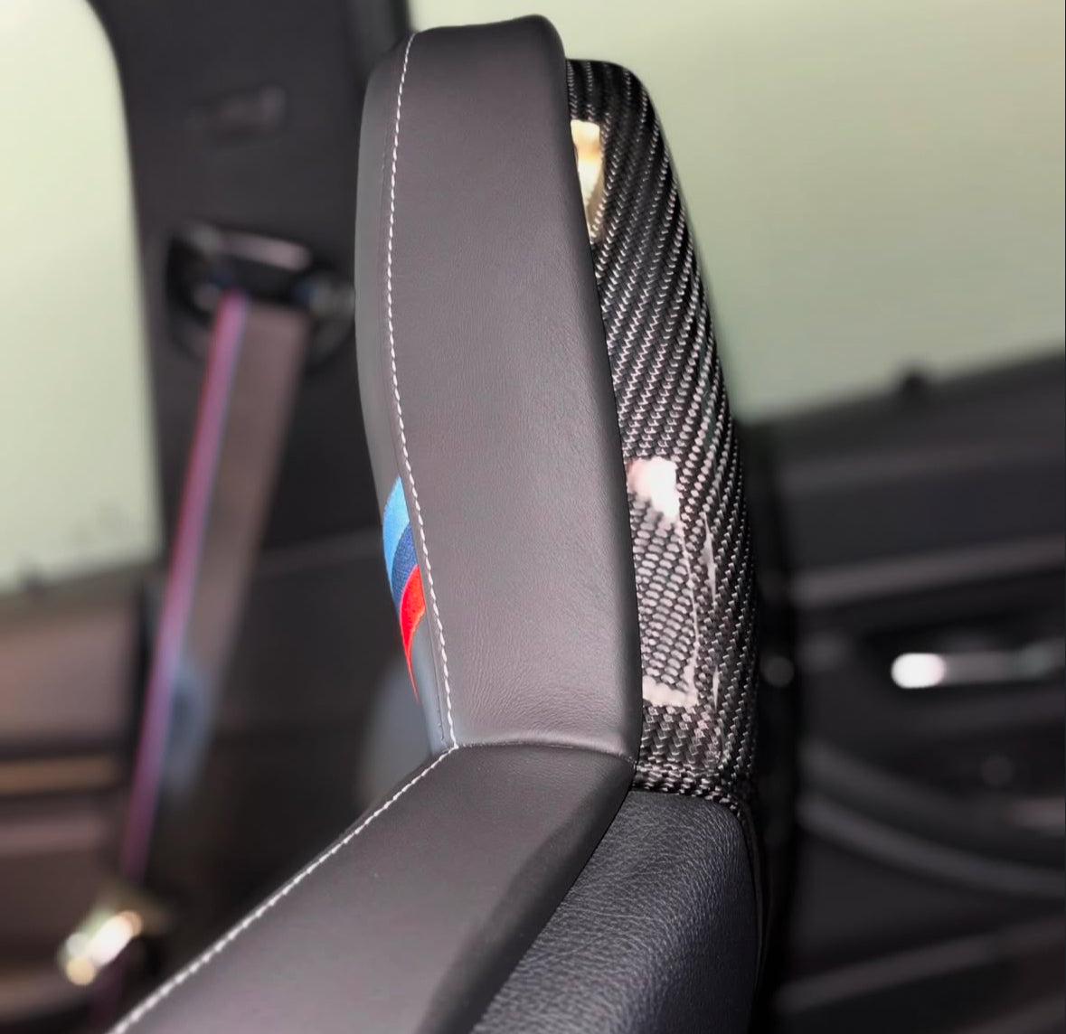 F8x M3/M4 Carbon Fiber Seat Backings