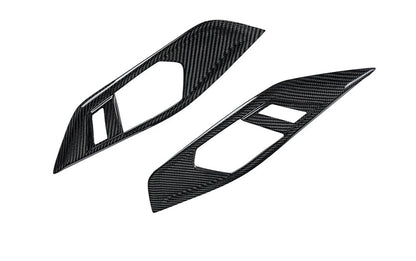 G8x M3/M4 AutoTecknic Dry Carbon Interior Door Handle Trim Set