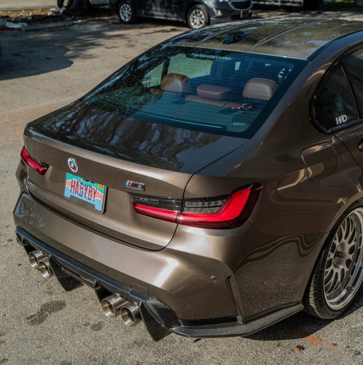 G8x M3/M4 8 Piece Carbon Fiber Diffuser
