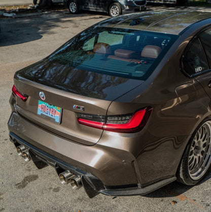 G8x M3/M4 8 Piece Carbon Fiber Diffuser