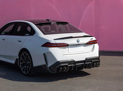 SQ-Aero Dry Carbon Fiber V2 Trunk Spoiler - G90 M5