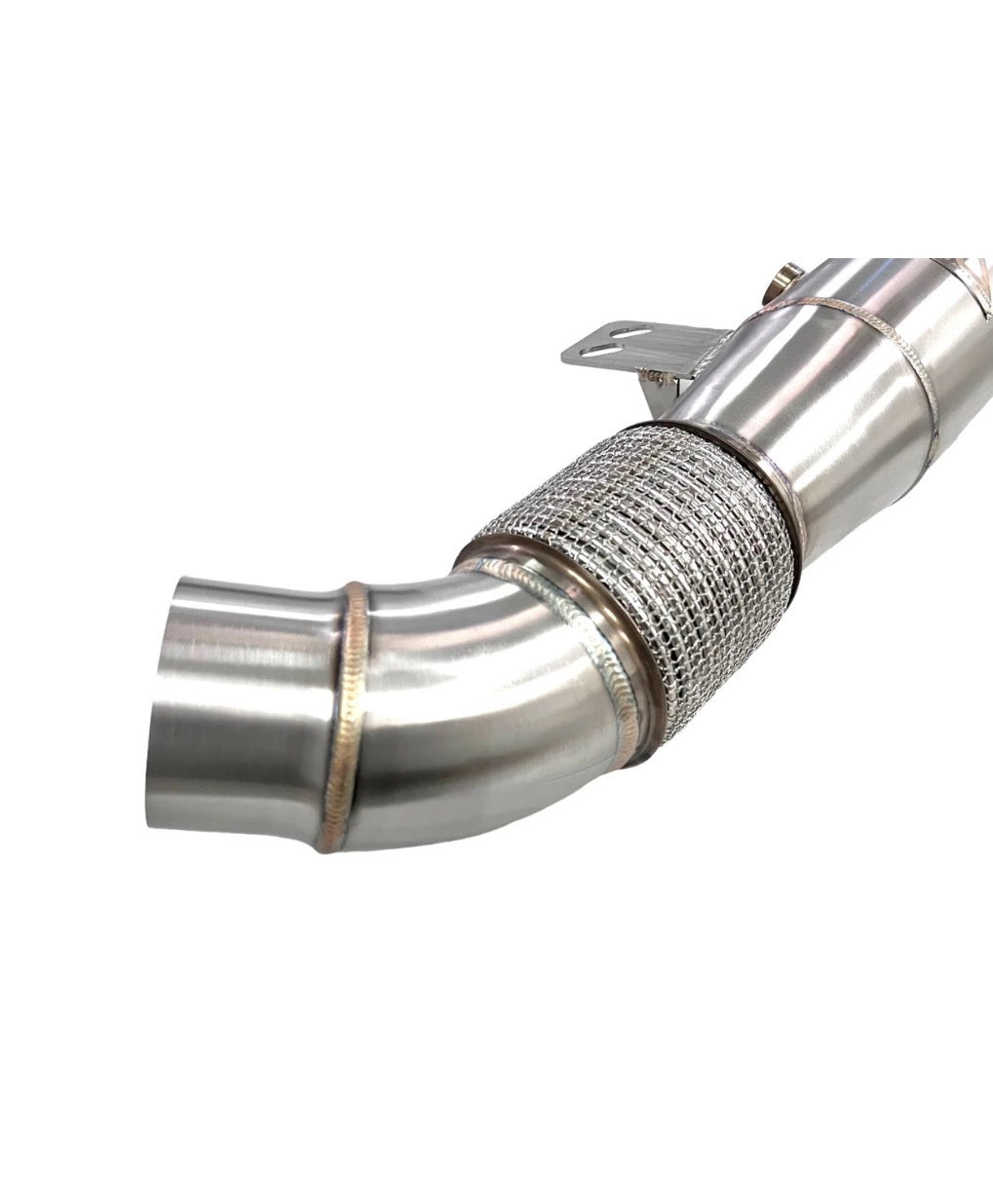 MAD B58 V2 4.5" Downpipe W/ Bracket BMW F, G Chassis & Supra