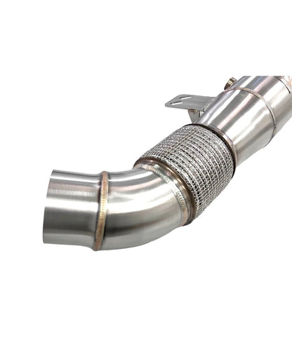 MAD B58 V2 4.5" Downpipe W/ Bracket BMW F, G Chassis & Supra
