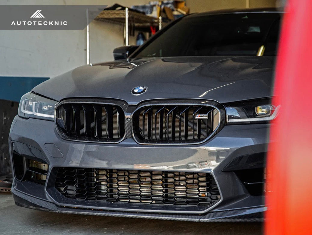 F90 M5 LCI AutoTecknic Replacement Dry Carbon Grille Surround