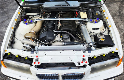 Titanium BMW E36 1992-1998 Dress Up Hardware Kit