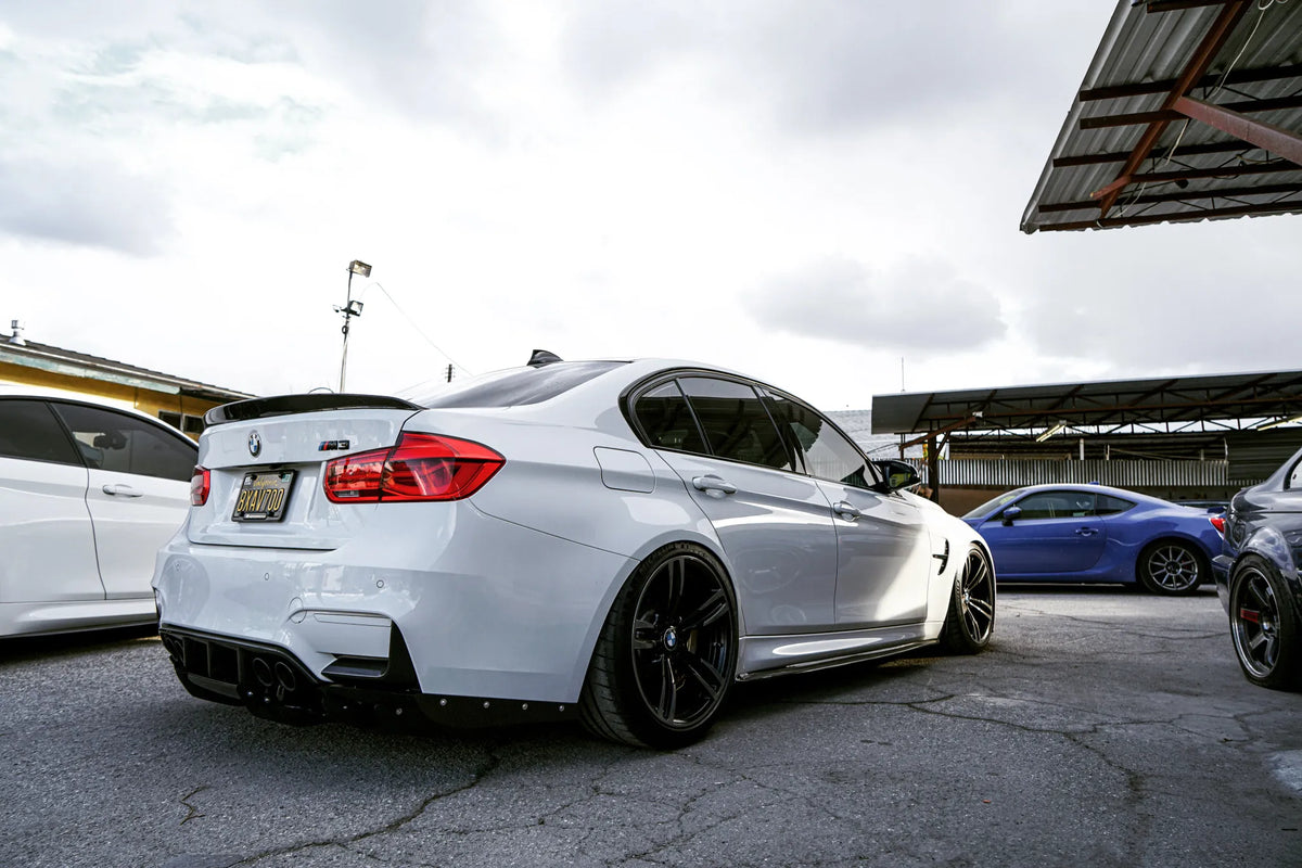 F8x M3/M4 2 Piece Carbon Fiber Diffuser