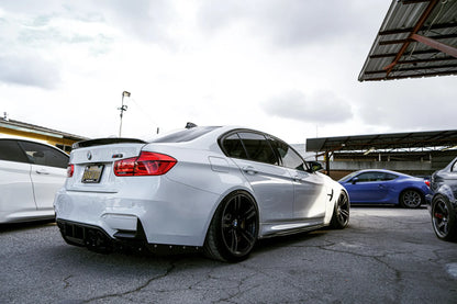 F8x M3/M4 2 Piece Carbon Fiber Diffuser