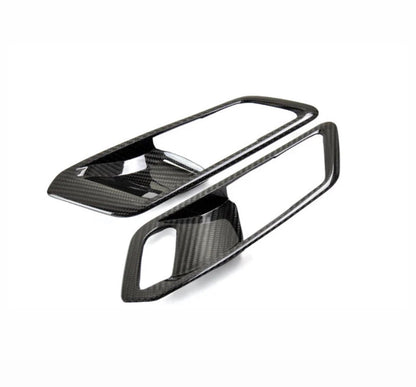 G8x M3/M4 AutoTecknic Dry Carbon Interior Door Handle Trim Set