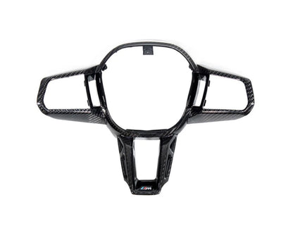 AutoTecknic Carbon Fiber Steering Wheel Trim - G90 / G99 M5