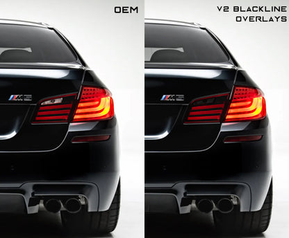 Goldenwrench F10 LCI BLACKLINE Taillight Overlay Kit