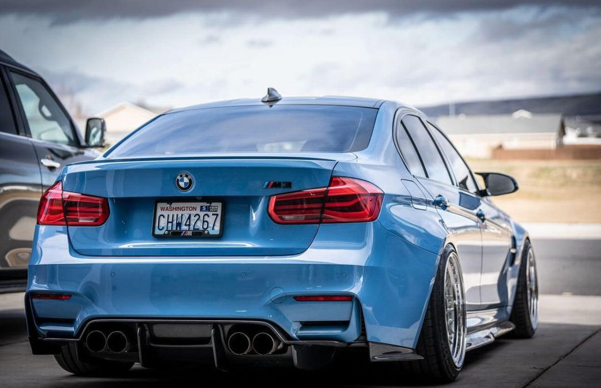 F8x M3/M4 PSM Style Rear Carbon Fiber Diffuser