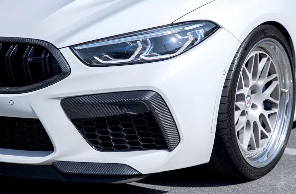 F9x M8 Performance Dry Carbon Lower Splitter Set (Autotecknic)