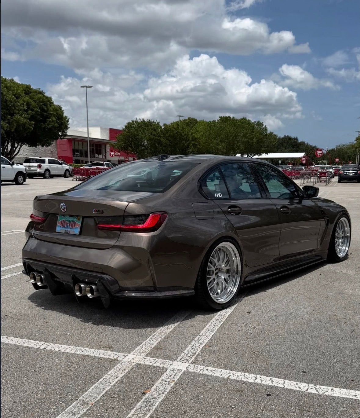 G8x M3/M4 V2 Carbon Fiber Side Skirt Extensions
