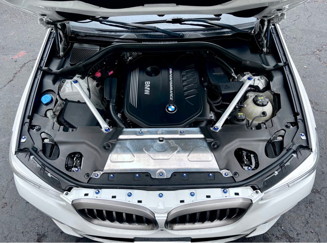 Titanium BMW 2018+ X3/X4 Dress Up Hardware Kit (F97/F98/G01/G02)