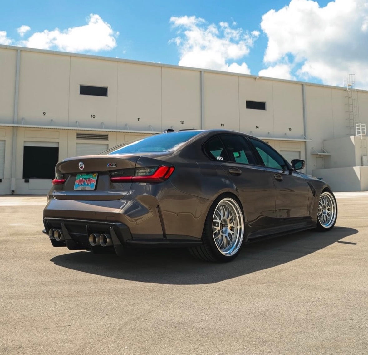 G8x M3/M4 8 Piece Carbon Fiber Diffuser