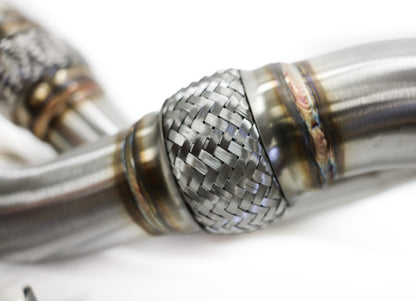 ARM BMW N63/N63TU 3" Catted Downpipes